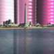 Illustration for article titled A 7-mile pink rainbow for Kim Jong-il